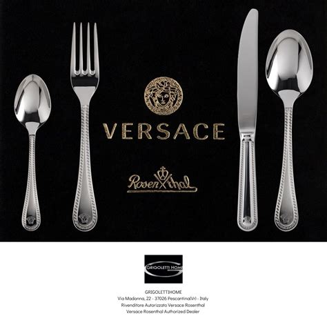 set posate versace|versace dishes.